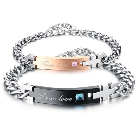 love bracelet couples - steel bracelet couples love.